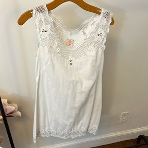 White sun dress by Free People